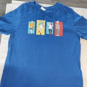 Kids Blue Graphic T-Shirt